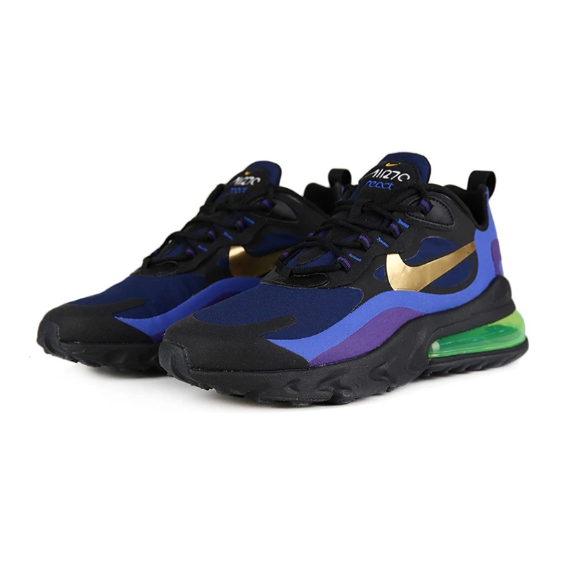 NIKE AIR MAX 270 REACT Новое поступление мужские кроссовки для бега на воздушной подушке спортивные кроссовки# AQ4971-300