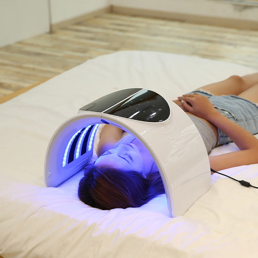  Foldable 6 Colors PDT Led Light Therapy LED Mask Acne Treatment Face Whitening Skin Rejuvenation Le - 4000147905054