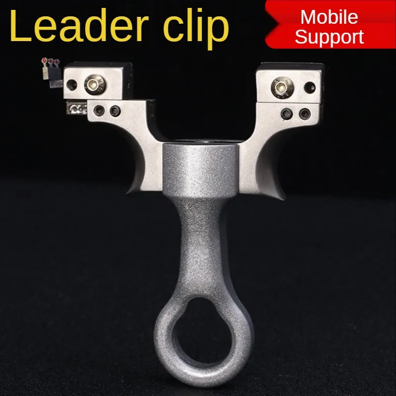 

Powerful Stainless steel Slingshot Quickly Install Rubber Bands Outdoor Wild Bird Hunting Professional Rubber Band Shooting Tool