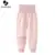 Новый 2020 Baby Boy Girls Весна Осень Брюки Дети Дети Полосатый Мультфильм Печати Высокая Талия Повседневные Брюки Newbron Детские Брюки