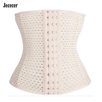 

Jececer Steel Waist Trainer Modeling Strap Control Belly Slimming Belt For Plus Size Woman Body Shapewear High Waist Corset