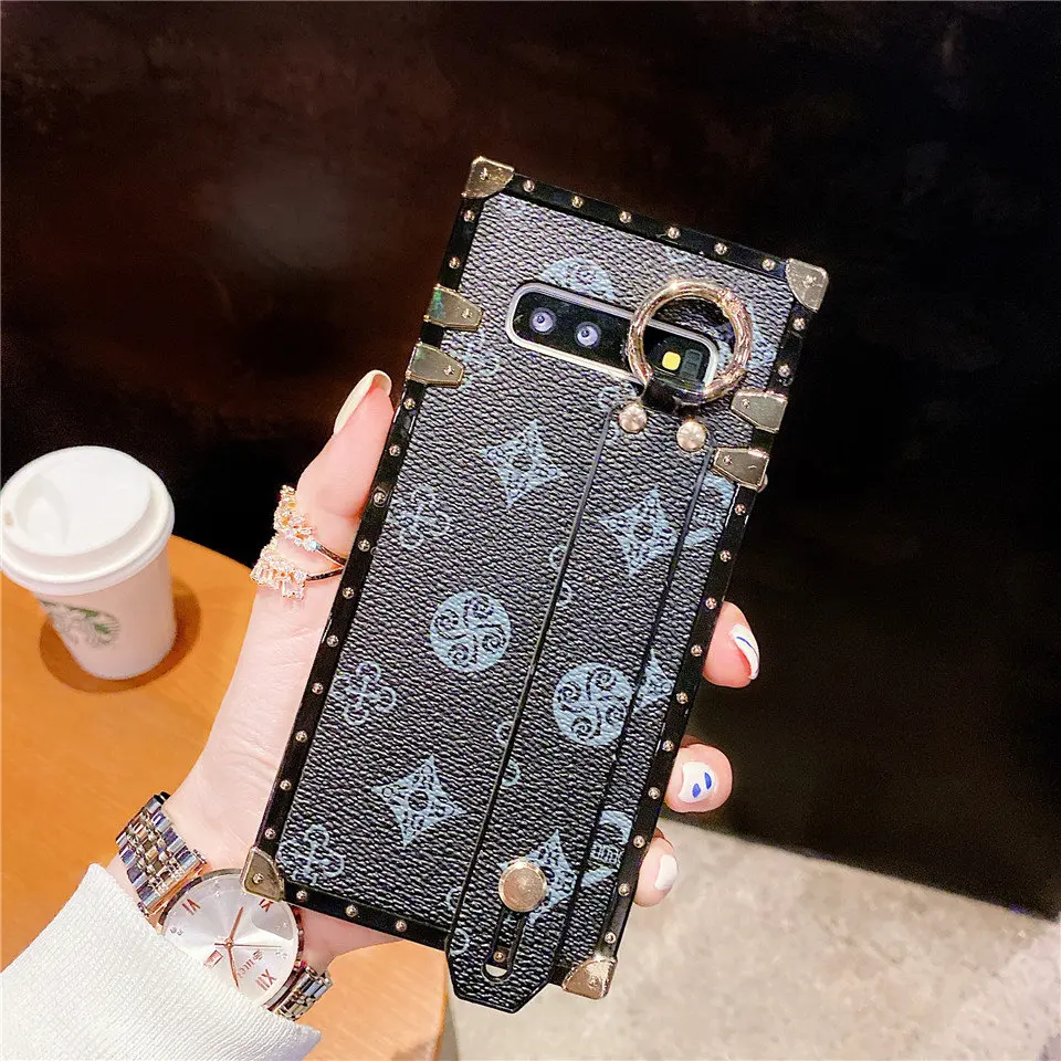 MUSUBO Wrist Strap Phone Cases For Samsung Galaxy S21 Ultra S20 Fe Note 20 Plus A71 5G A51 Shockproof A12 Soft Cover Girls Women samsung flip phone cute