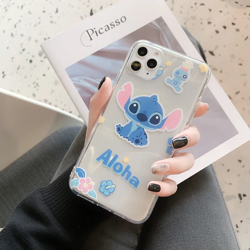 Чехлы для телефонов с милым рисунком стежка для huawei P20 P30Lite mate 20Pro Nova 3 4 5Pro 5i Honor 8X 9X 10lite 20 V20