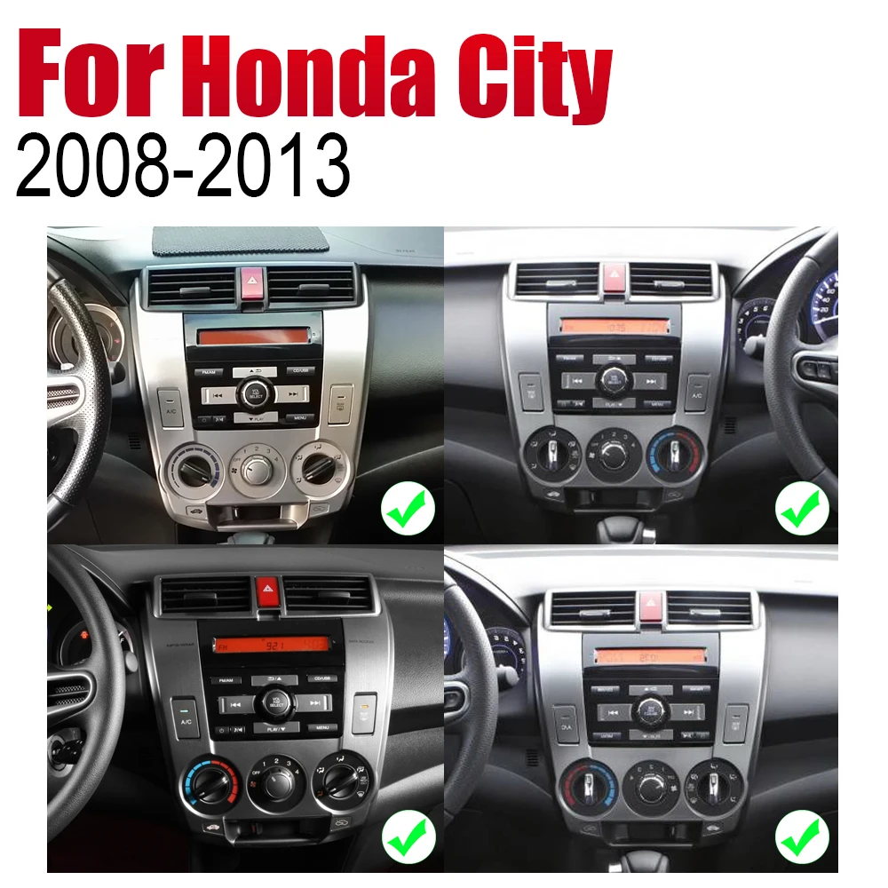 Android автомобильное радио стерео gps навигация для Honda City 2008 2009 2010 2012 2013 wifi 2din автомобильный стерео Мультимедийный Плеер аудио