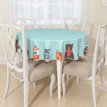 

Round tablecloth rice. 18 145х145 cm, gabardine, p / e 100% 5212802