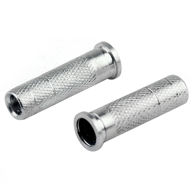 50 шт. алюминиевые вставки Nock резьба подходит для внутреннего диаметра 6,2 мм стрелы для стрельбы из лука