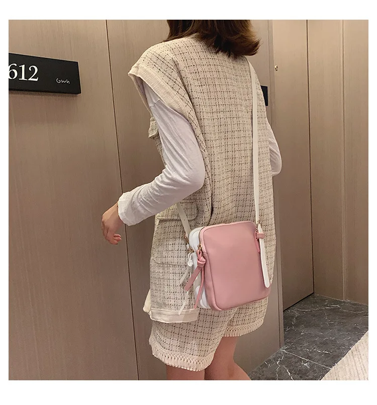 

JIULIN Summer Mori girl 2019 new Joker Western style small square bag texture artistic shoulder Messenger bag