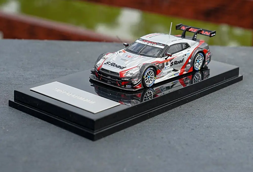 1/64 Nissan SUPER GT GT500 ралли#46 литая под давлением модель автомобиля