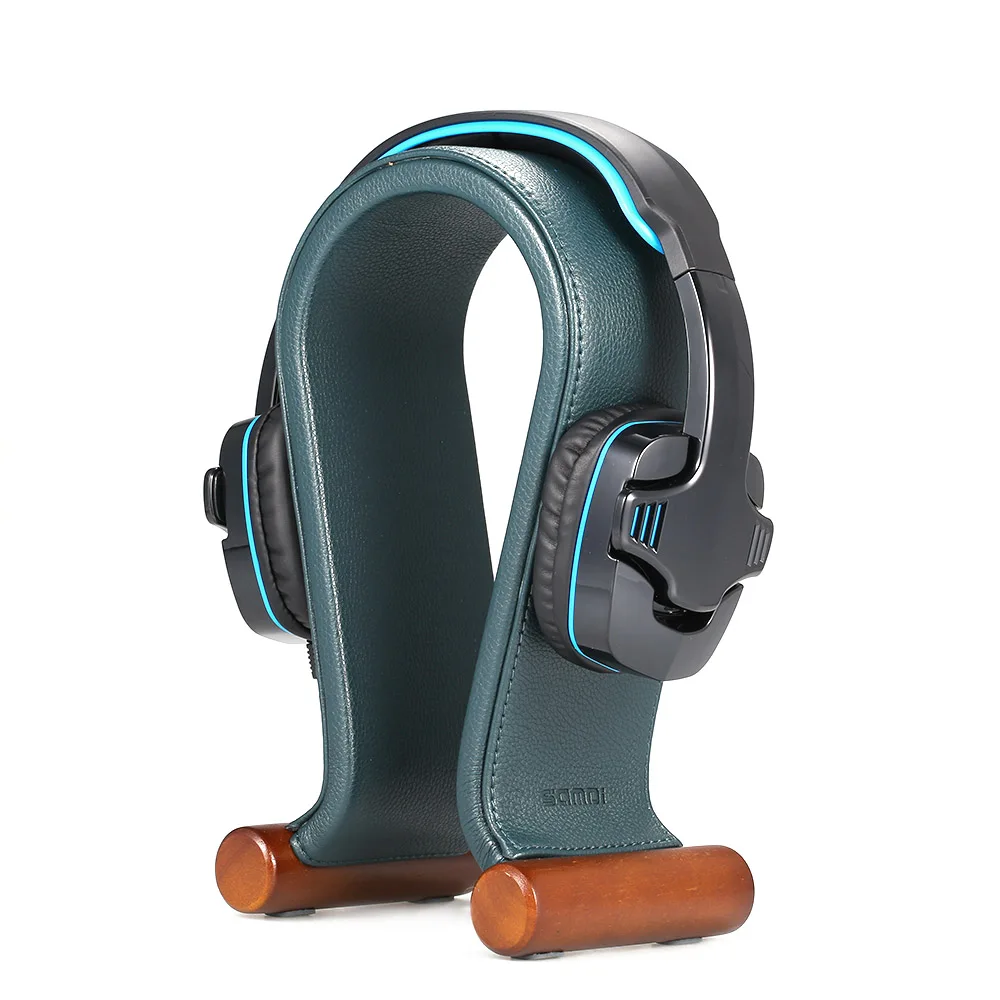 

Samdi Leather Headphone Stand Universal Gaming Headset Holder Headphone For Laptop Desktop Smartphone All Headphone Size