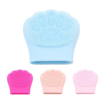

Silicone Face Cleansing Brush Softy Gentle Clean The Skin Deeply Exfoliating Skin Care Tool Facial Brush Single Hand Wash Brus
