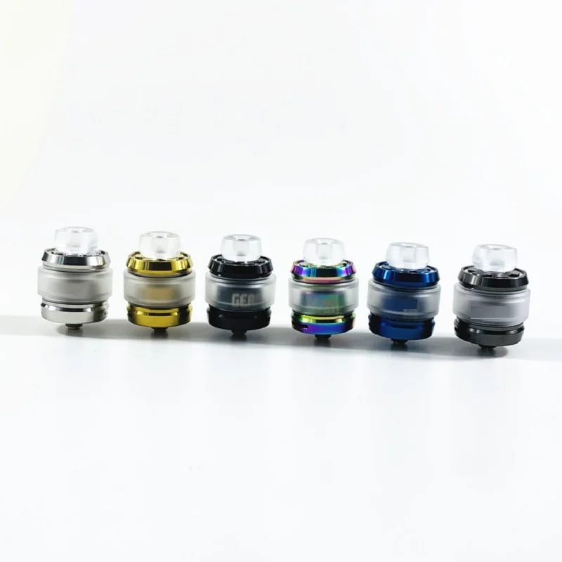 

RTA GEAR 25mm tank atomizer with airflow intake Dual Coil Upgraded For E Cigarette mech mod vs Newest Kylin V2 rta rtda atomizer