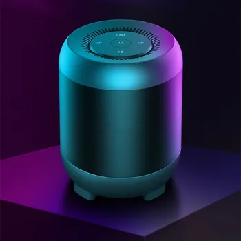 

TWS Wireless Bluetooth Speaker AI Artificial Voice Control TF Card Small Audio Mobile Phone Computernik Cross-Border New Product