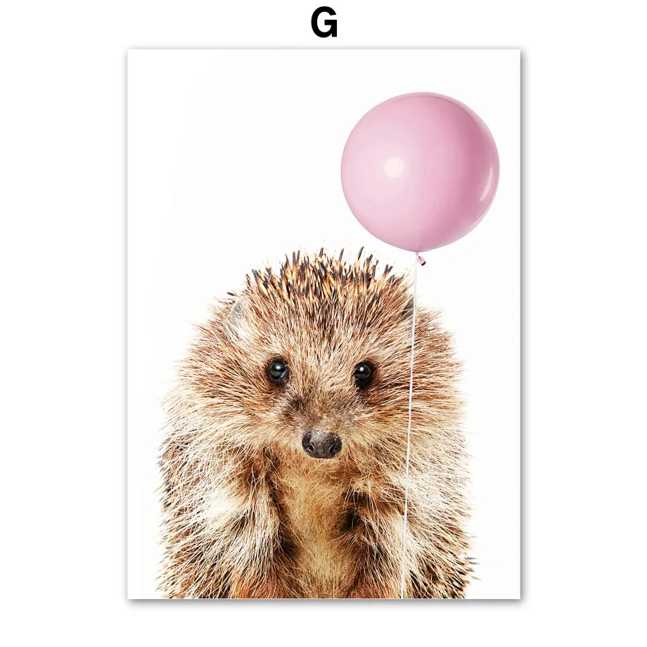 Balloon-Rabbit-Elephant-Giraffe-Lion-Tiger-Nursery-Wall-Art-Print-Canvas-Painting-Nordic-Poster-Wall-Pictures (10)