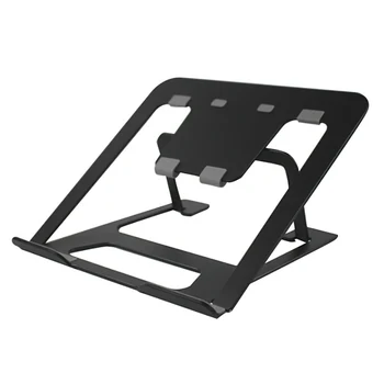 

Notebook Computer Cooling Bracket, Six-Fold Folding Lifting Computer Bracket, Suitable for 11-17 Inch Computers