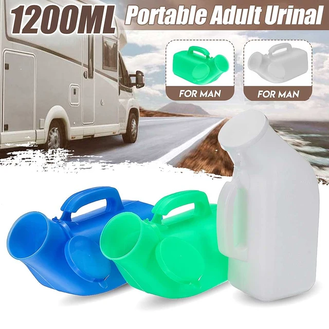 Urinoir Portable pour Homme, Femme et Enfant, Toilette de Voyage en  Voiture, Pot de Camping, 750ml - AliExpress