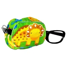 

Dinosaur children amblyopia full cover goggles shading monocular vision correction strabismus glasses cover eye stickers pure