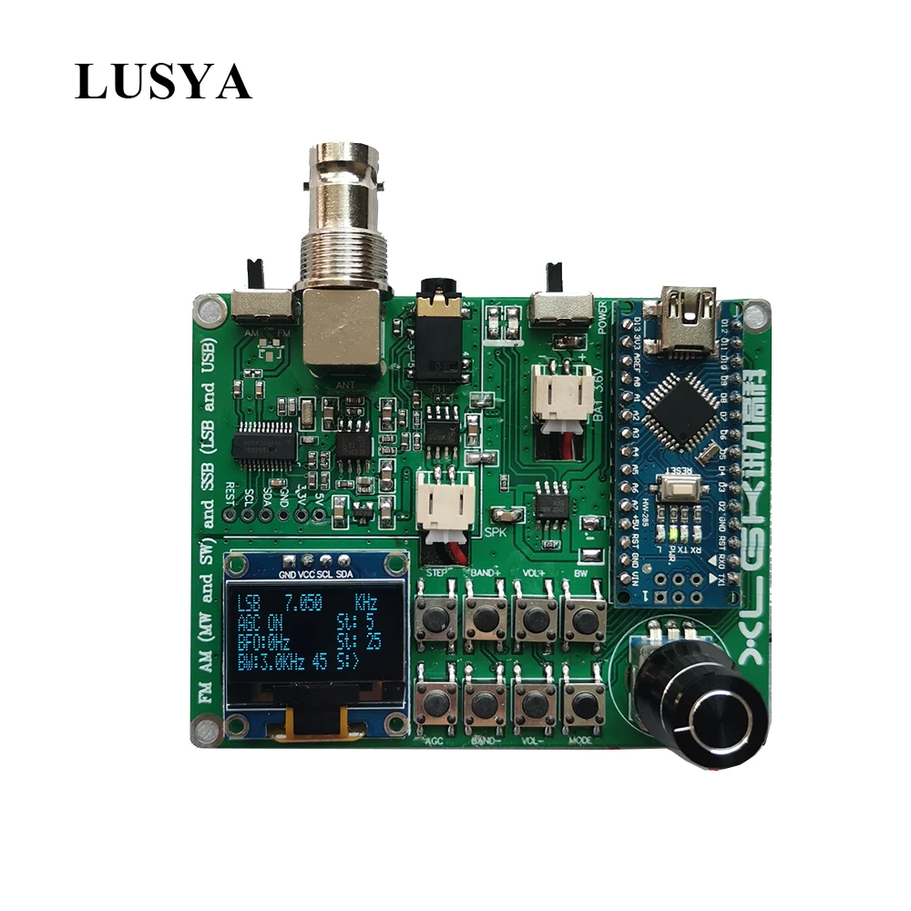 Todas as Rádios mw e sw e Ssb Lsb e Usb Lusya Si4732 fm am - Image 2