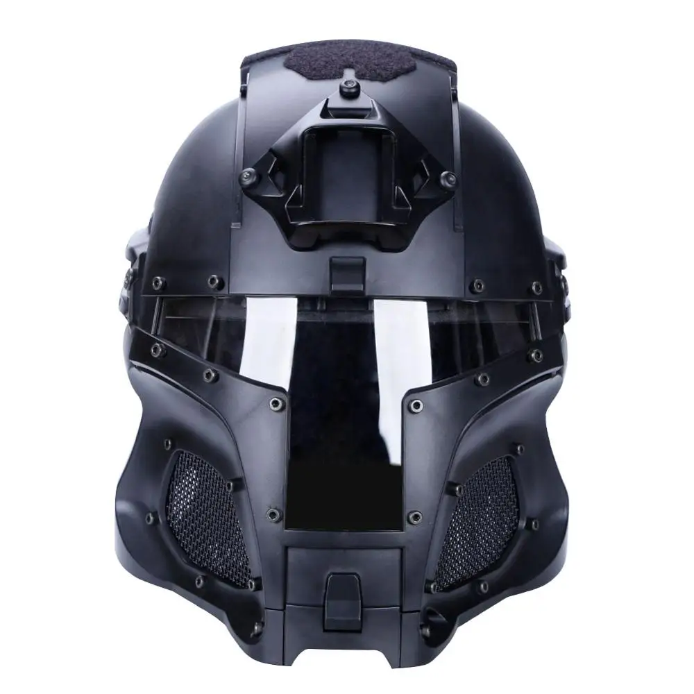

Multi Function Full Face Helmet Airsoft Hunting Motorcycle Military Army Adjustable Protective CS Game Mask Helmet Tactical