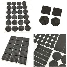 

Furniture Chair Leg Pads Soft Thickening Bumper Self Adhesive Anti Slip Mat Damper For Table Protector Hardware 1/2/6/15/24PCS