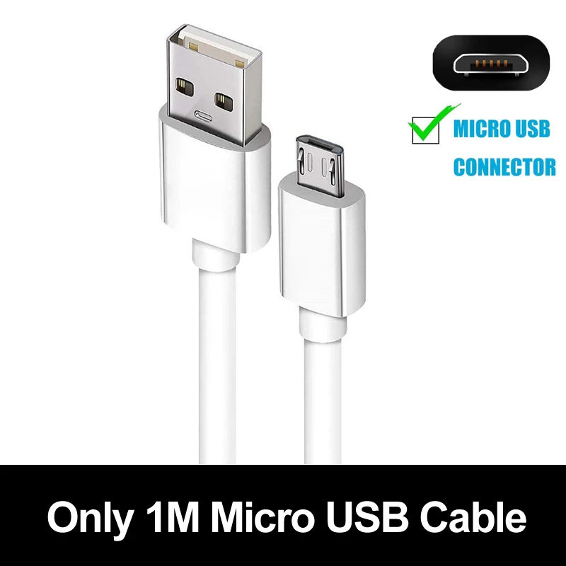 Micro USB Cable Wall Fast Charger for Samsung Galaxy A10 A10S A01 M01 J8 J730 J7 J6 J5 A6 A750 Adaptive Mobile Phone Charging 65w charger usb c Chargers