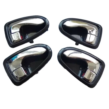 

4Pcs Car Inside Door Handle Front Rear Left Right for HYUNDAI ACCENT / VERNA 2000-2006 8261022001LG 8262022001LG