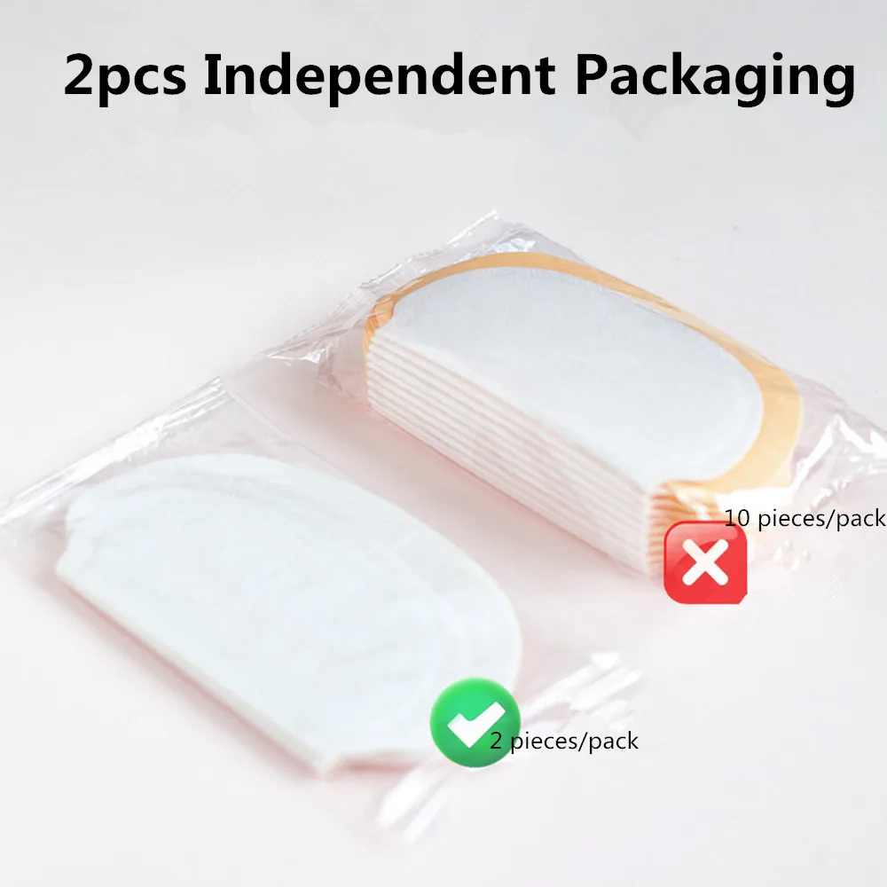 20pcs/pack Antiperspirant Stickers Sweat Pads Breathable Armpit Invisible Pad Perfume Absorbing Guard Shield Deodorant for Women