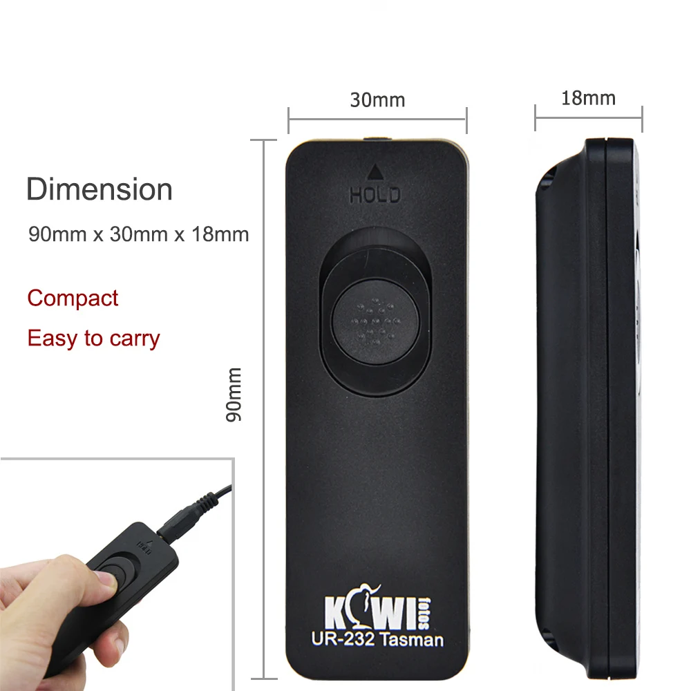 Shutter Release Cable Remote Control for Canon EOS R10 R7 R6 90D 80D 70D 77D 60D M5 M6 Mark II Rebel 650D 750D 760D 800D 1100D
