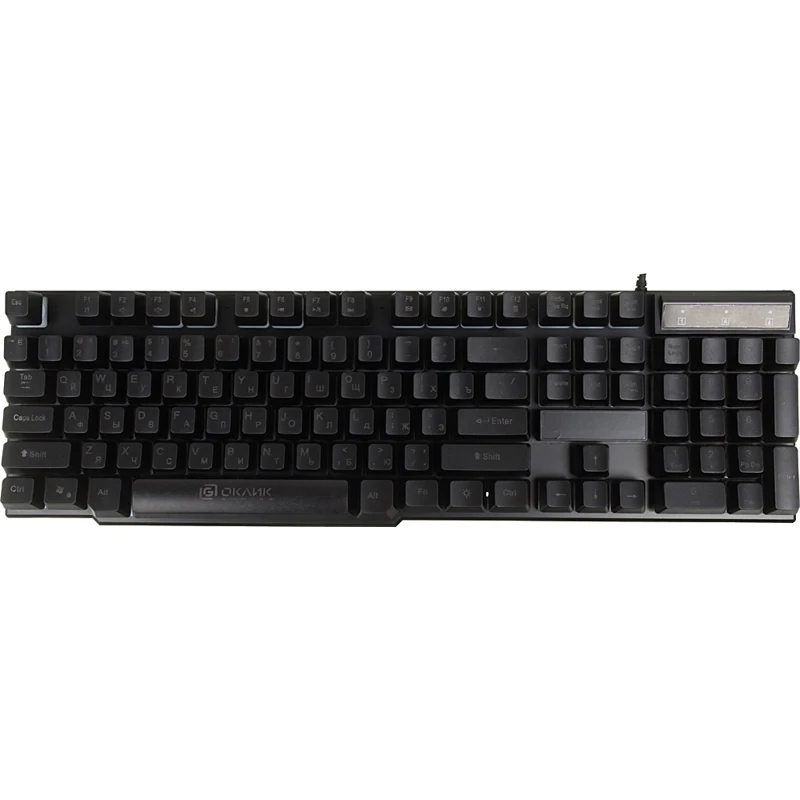 Клавиатура OKLICK 780G SLAYER черный|Клавиатуры| |