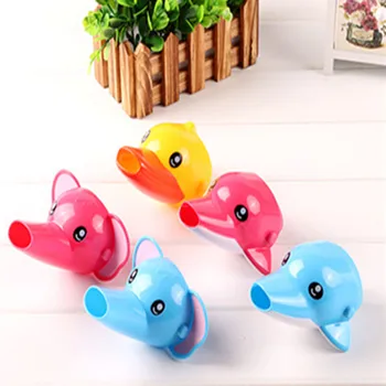 

1Pcs Cute Animal Duck Elephant Dolphin Shape Water Mini Faucet Extension Tap Extender For Kids Children Hand Washing Bathroom
