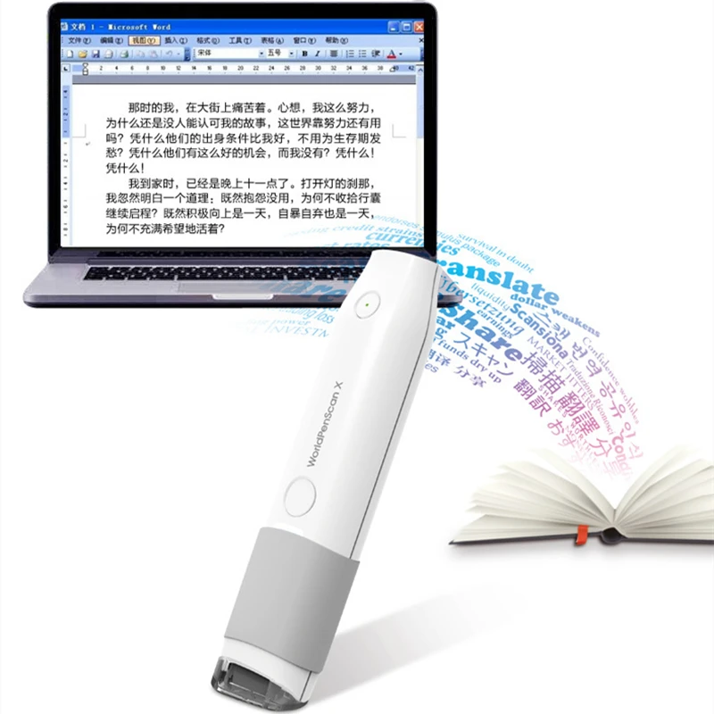 Pen Scanner USB Multilingual Scanner support 30 National Languages Translation Function Dectionary Pen for WINDOWS PC