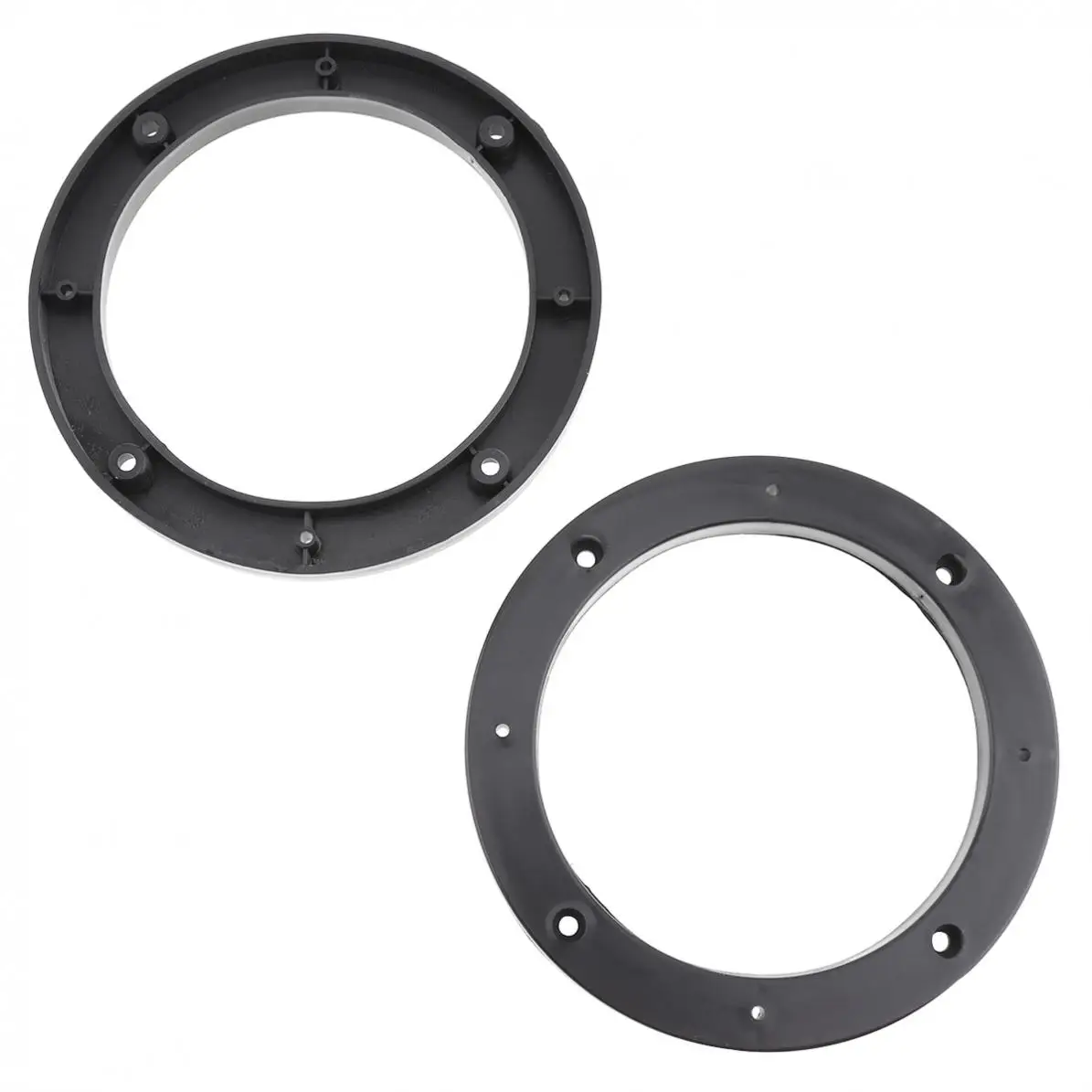 2 Pcs 5 Inch Universal Car Speaker Gasket Waterproof Quakeproof Plastic