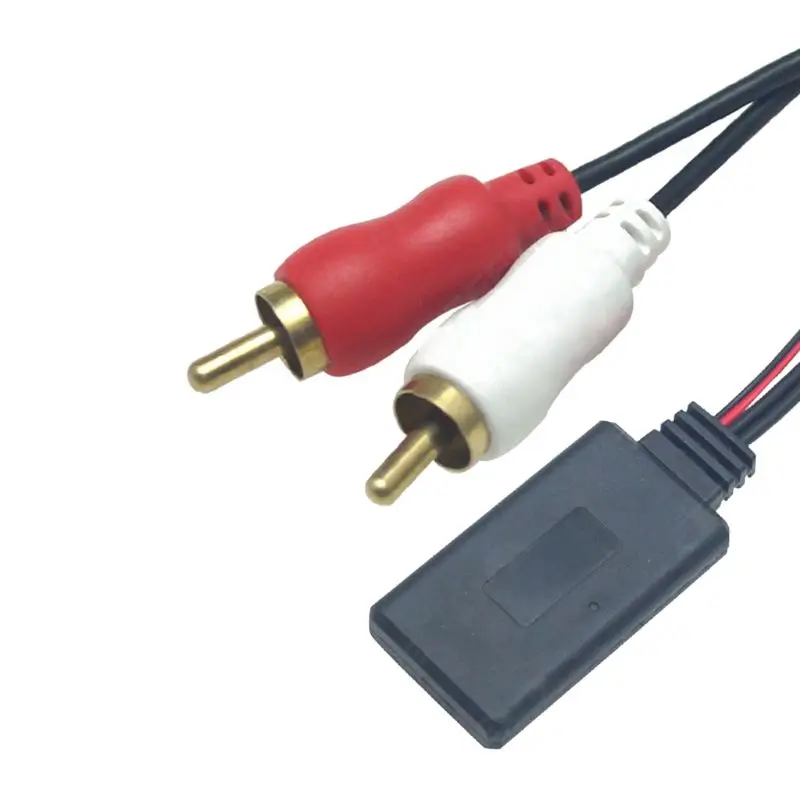 Универсальный 12 В Автомобильный Bluetooth AUX приемник модуль 2RCA кабель радио адаптер