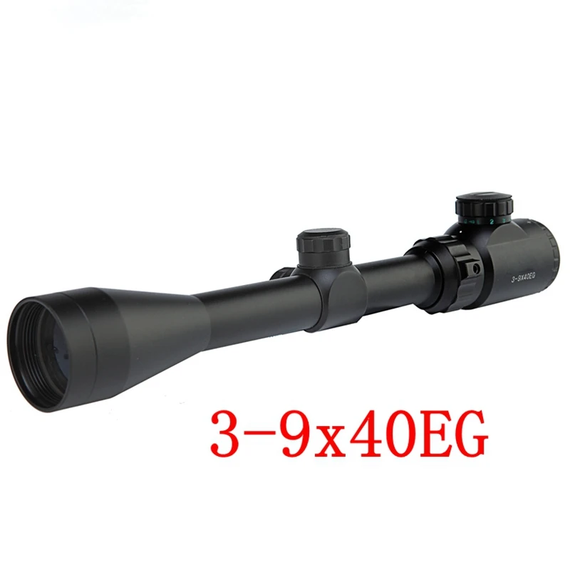 3-9x40 EG Riflescope охотничий прицел Открытый Сетка прицел оптика Снайпер олень Тактический Воздушный пистолет прицел для оружия