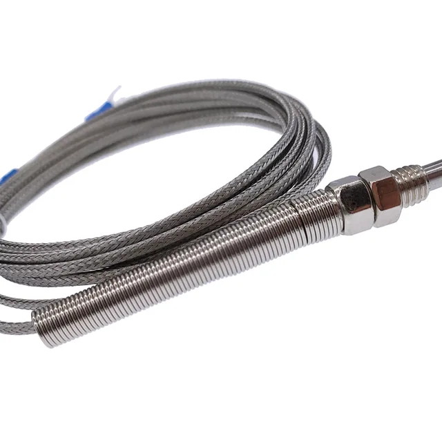 Aexit Termocoppia Di Temperatura Tipo K Con Sonda K 100 X 2,0 Mm 0 - Foto 2