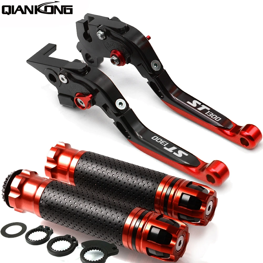

For Honda ST1300A 2003 2004 2005 2006 2007 ST 1300 Motorcycle Brake Handle CNC Adjustable Brake Clutch Lever Handbar st1300 logo