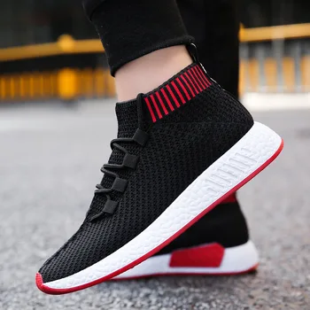 

Men Mesh Sneaker Korean Style Breathable Soft Sole Casual Sports Shoes &T8