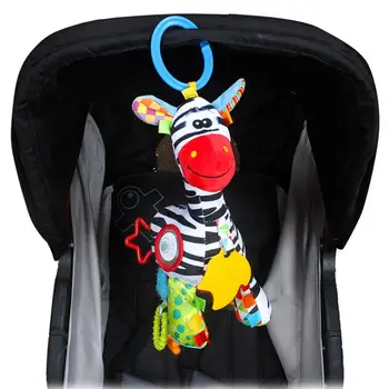 

Kuulee Baby Crib Rattle Hanging Music Box Bell Stroller Pendant rattle plush High Quality Child Interesting Toys