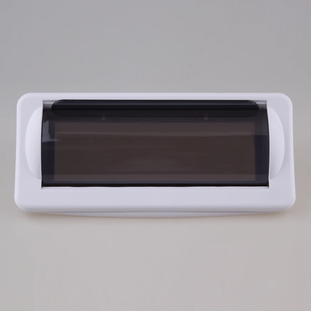 1 Pcs Boat Flush Mount Stereo Cover Housing Radio Splash Guard ABS Waterproof For Marine/Caravan/RV/Yacht Radio CD MP3 DVD Etc