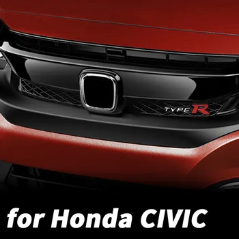 

Front TR front net modified black samurai grille trim strip For Honda Civic 10th 2017 2018 2020 2020