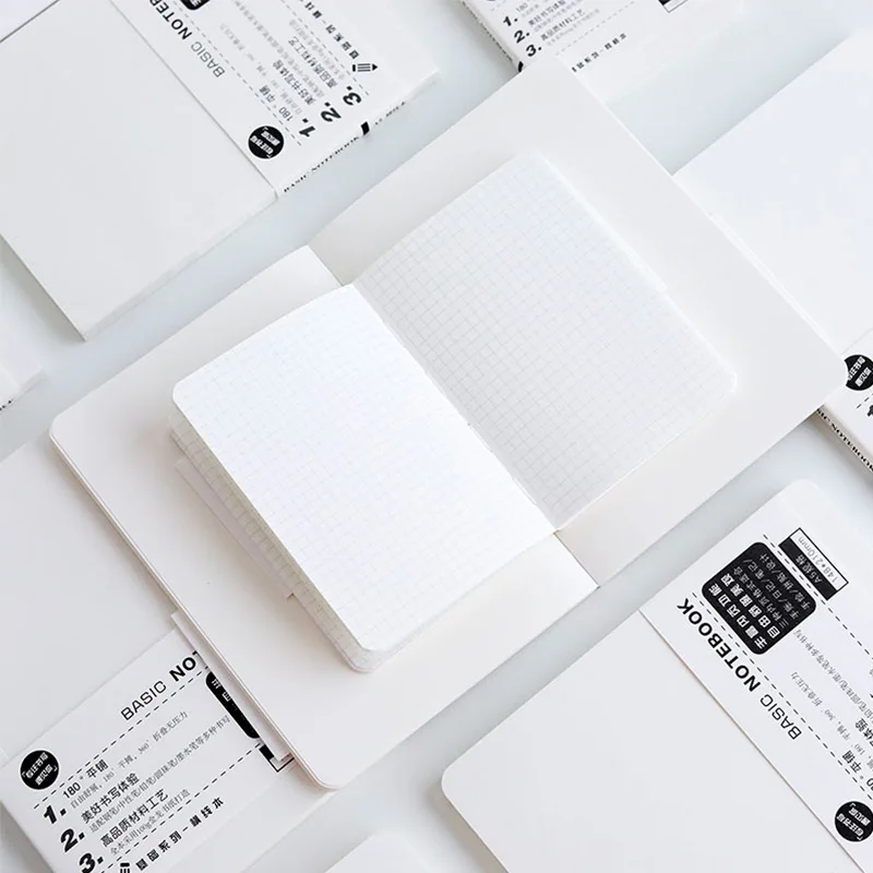 

Cool Brief Design A5 A6 Fitted Paper Book Gird Paper 80 Sheets Suit For Standard A5/A6 Fitted Journal Cover 2020 New