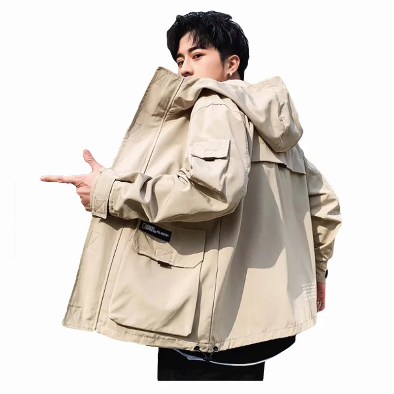 

Flying ROC jacket 2019 Autumn Winter Bomber Jacket Men Windbreaker Mens Jackets Coats Streetwear Wind Breaker Jacket Men clothes