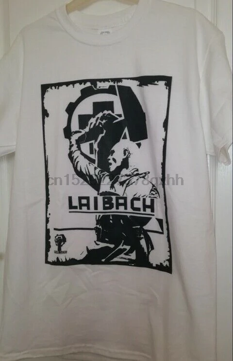 Laibach T Shirt Music Industrial Gothic Dark Wave Opus Dei Current 93 KMFDM T528 | Мужская одежда