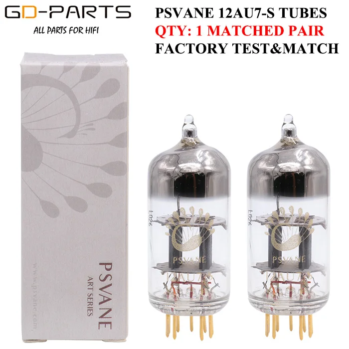 PSVANE Newest ART Series Vacuum Tubes ECC81 ECC82 ECC83 12AX7-S 12AU7-S 12AT7 For Vintage HiFi AUDIO Tube Guitar Amplifier DIY