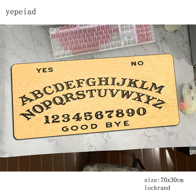 Коврик для мыши ouija 800x300x4 мм коврик компьютера с аниме игровые аксессуары новое