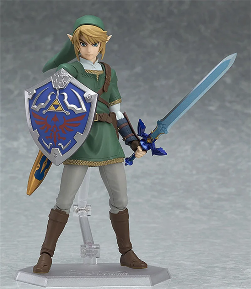 153 The Legend of Zelda Skyward Sword Link Action Figure Movable Model Toys  - AliExpress