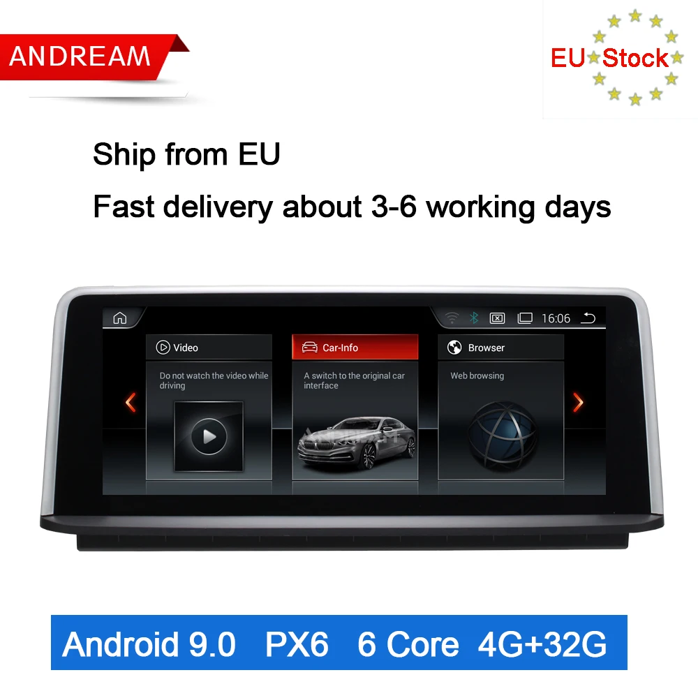 Discount Andream 10.25" 6 Core Android 9.0 Car Multimedia Player Auto Radio HeadUnit For BMW Series 3 F30 GPS Navigation Bluetooth 0 Discount Andream 10.25" 6 Core Android 9.0 Car Multimedia Player Auto Radio HeadUnit For BMW Series 3 F30 GPS Navigation Bluetooth 0