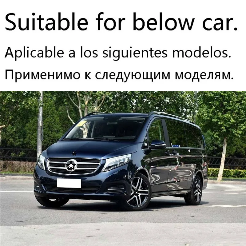Внешние аксессуары, молдинги, автомобильные аксессуары для автомобилей, гоночные грили 16 17 18 для Mercedes Benz V Class V60