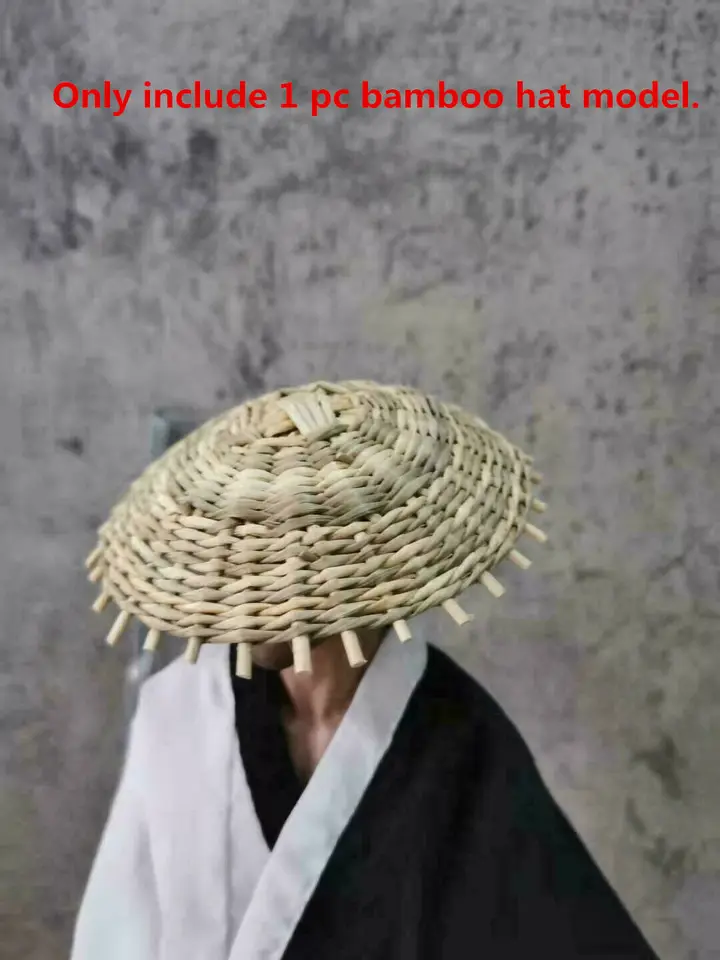 1/6 Scale Japanese Samurai Straw Bamboo Hat Model for 12'' Body
