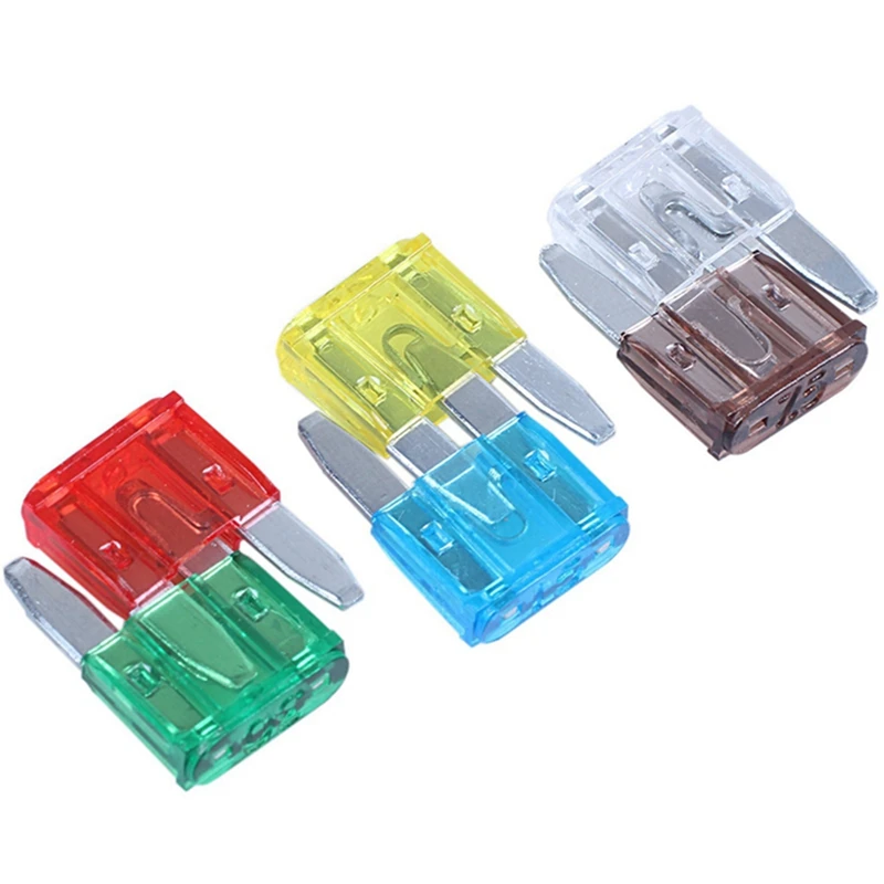 

35 Piece MIXED Mini Blade Fuse AUTO Car Motorbike 5 7.5 10 15 20 25 30 AMP