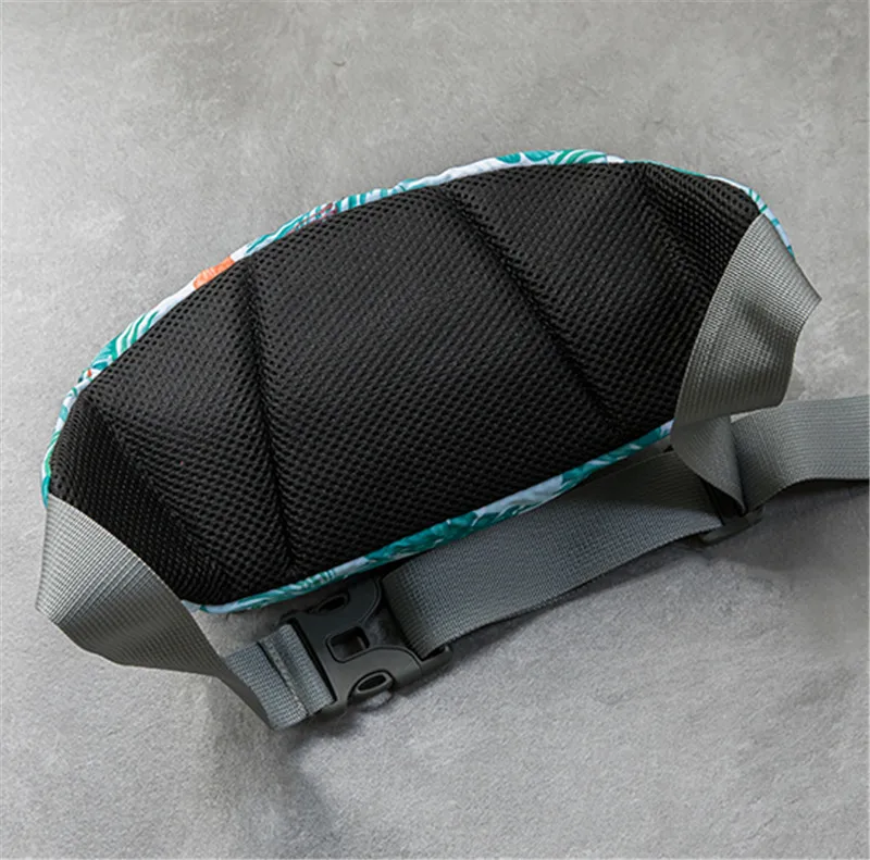 Waterproof unisex Waist Bag Fashion printing Chest Pack Outdoor Sports Crossbody Bag Casual Travel Male Bum Belt Bag